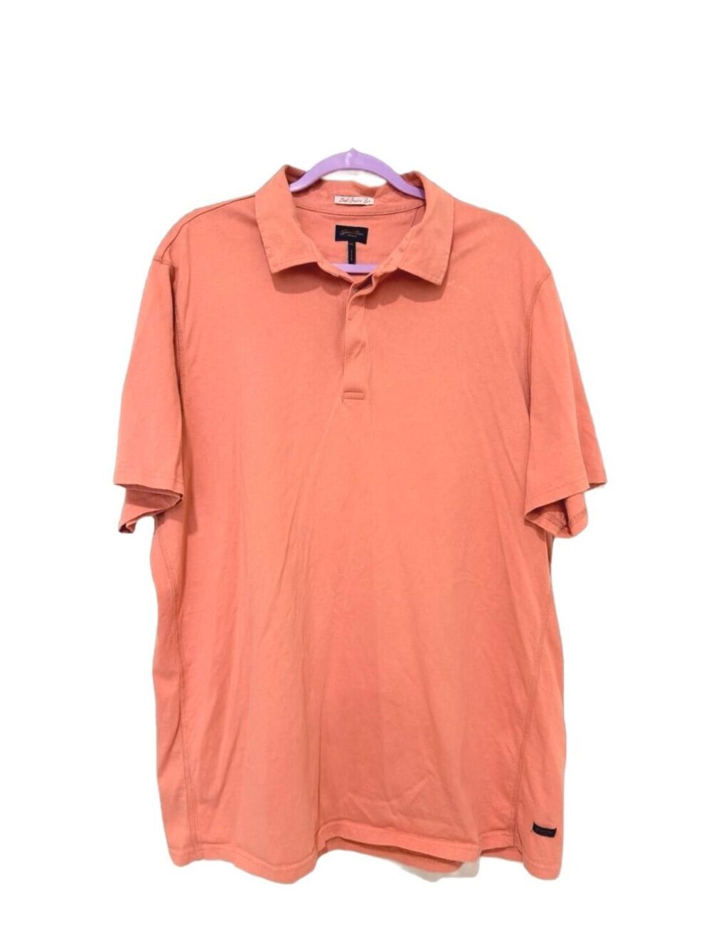 Good Man Brand Men’s XXL Coral Polo Shirt 100% Cotton Short Sleeve Casual